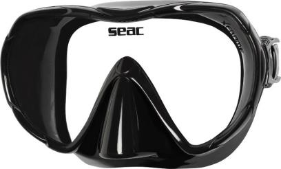 SEAC X-Frame Maschera in Silicone Nero 